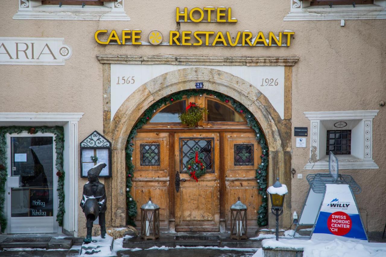 Hotel Klarer Zuoz Buitenkant foto